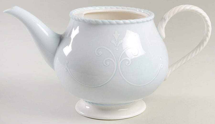 Swedish Lodge Teapot No Lid by Lenox-1