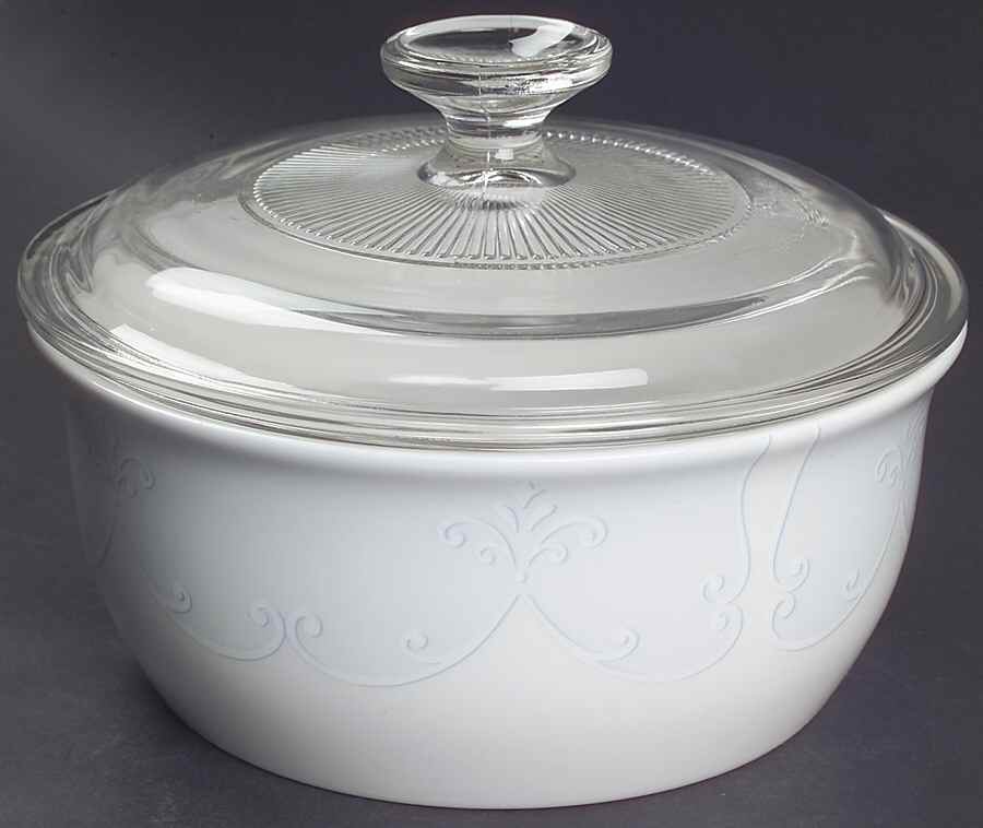 Swedish Lodge 1.5 Qt Round Covered Casserole with Glass Lid by Lenox-1