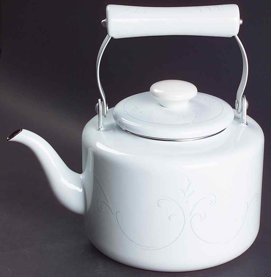 Swedish Lodge Metal Kettle & Lid by Lenox-1