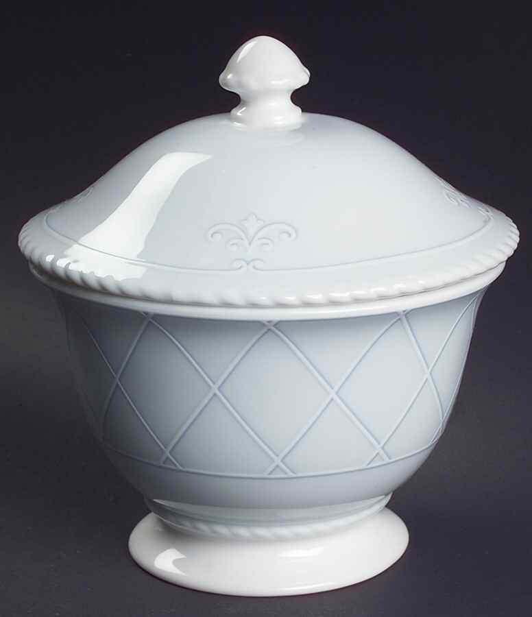 Swedish Lodge Sugar Bowl & Lid by Lenox-1