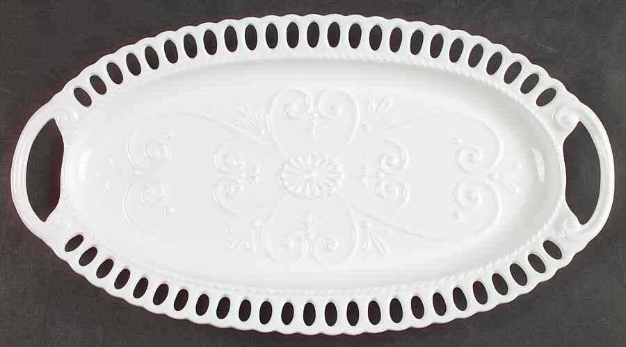Swedish Lodge Pierced Sandwich Tray by Lenox-1