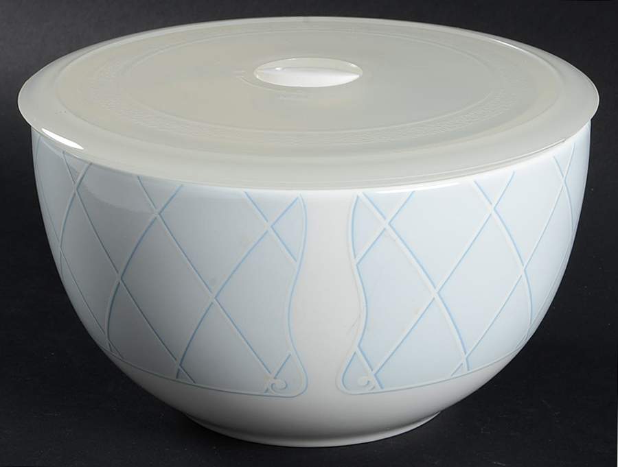 Swedish Lodge Small Ceramic Bowl & Plastic Lid by Lenox-1