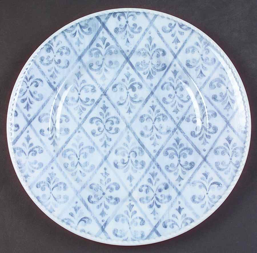 Swedish Trellis Accent Luncheon Plate by Lenox-1