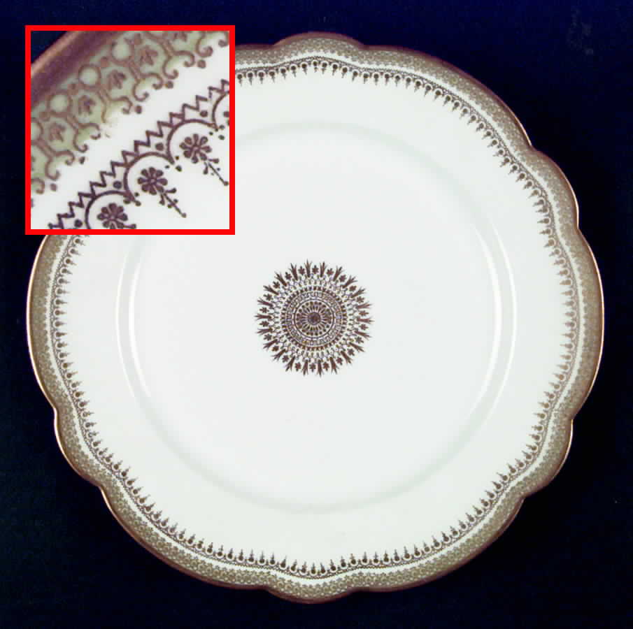 LRI1 Dinner Plate by LRL Limoges-1