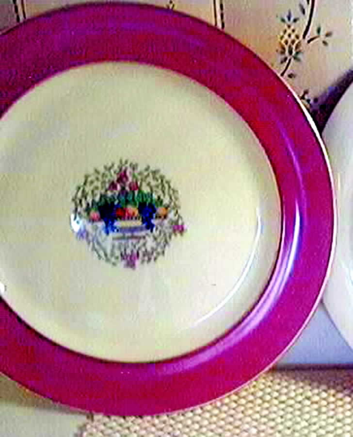 Somerset Rose Salad Plate by Lenox-1