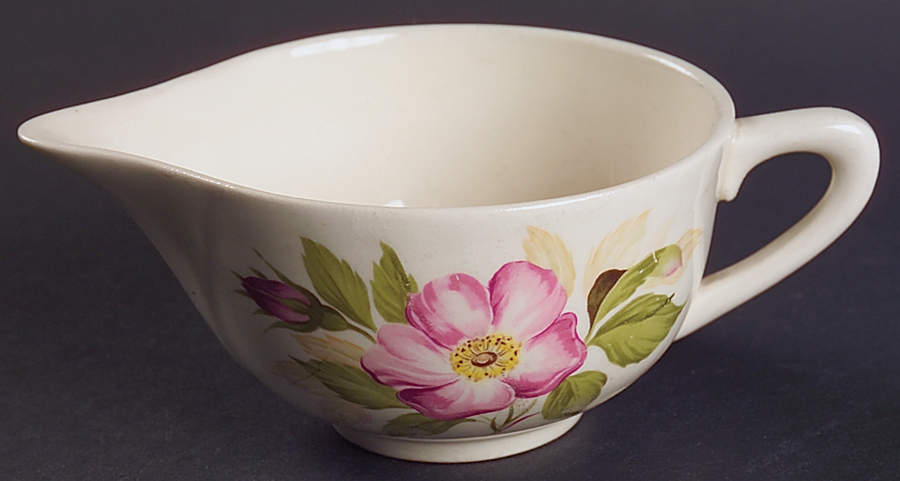 Briar Rose Creamer by Limoges-American-1