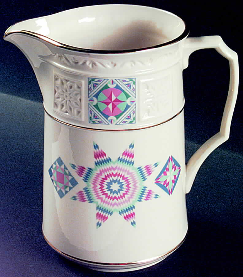Album Quilt 34 Oz Pitcher by Lenox-1