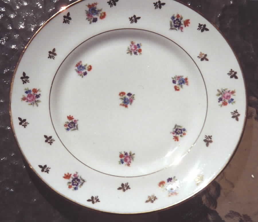 LIM114 Dinner Plate by Limoges-French-1