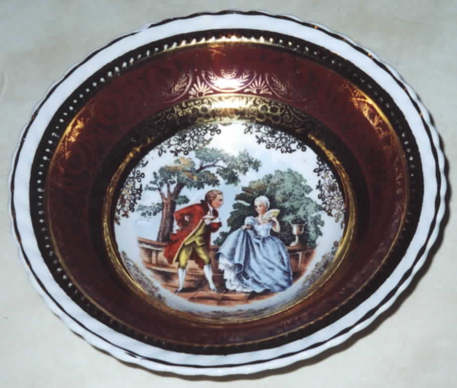LP14 9" Round Vegetable Bowl by La Petite China-1