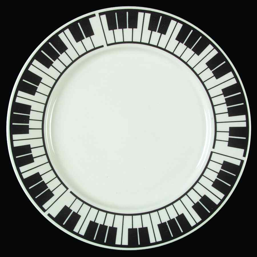 Melody Dinner Plate by Lillian Vernon-1