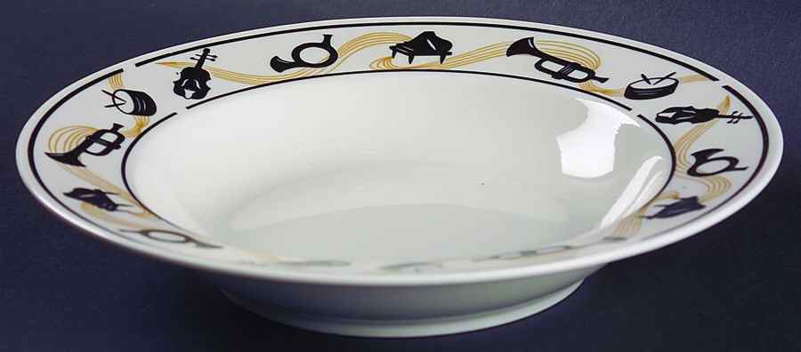 Melody Rim Soup Bowl by Lillian Vernon-1