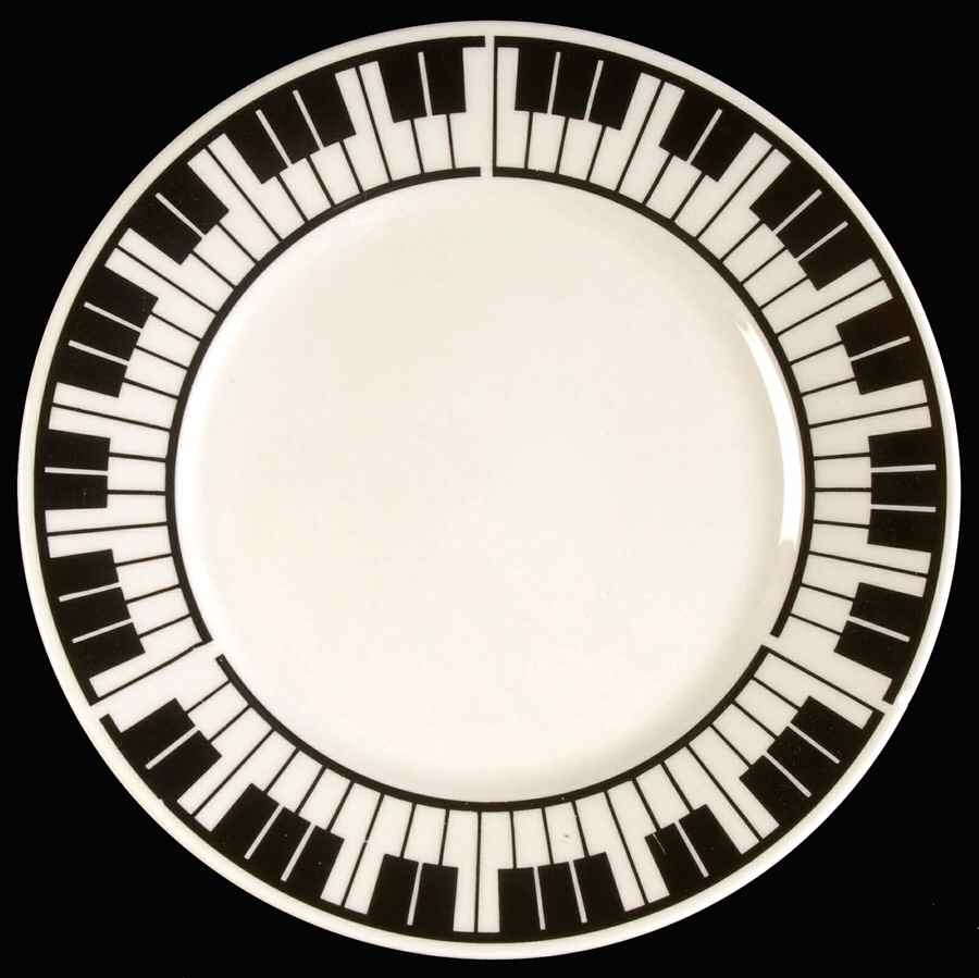 Melody Salad Plate by Lillian Vernon-1