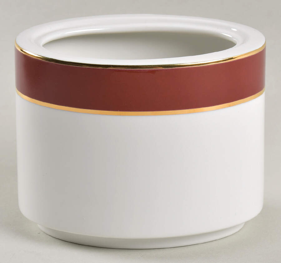 Southport Cabernet with Gold Sugar Bowl No Lid by Ralph Lauren China-1