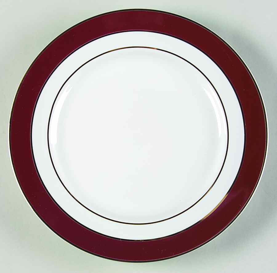 Southport Cabernet with Gold Salad Plate by Ralph Lauren China-1