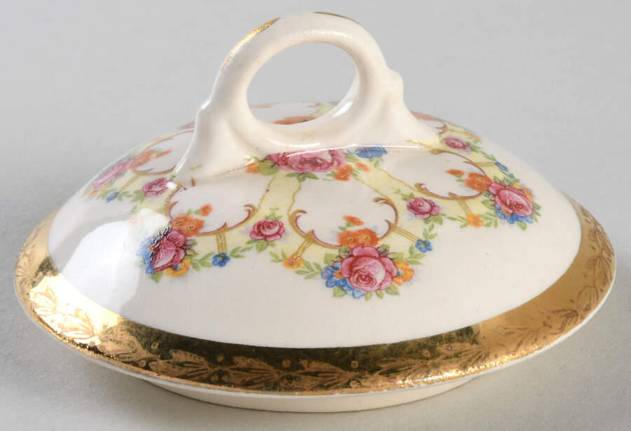 Fortune (Fil #1LC422) Lid for Sugar Bowl by Limoges-American-1