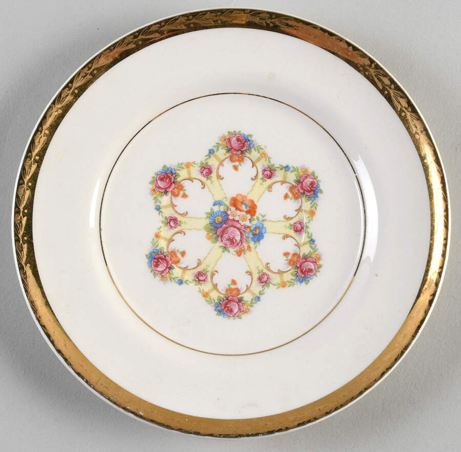 Fortune (Fil #1LC422) Saucer by Limoges-American-1