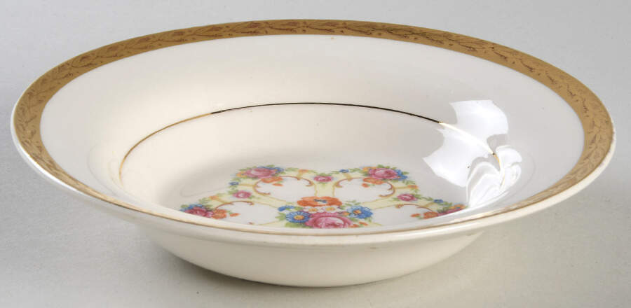 Fortune (Fil #1LC422) Rim Fruit/Dessert (Sauce) Bowl by Limoges-American-1