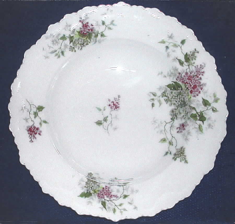LIM121 Rim Soup Bowl by Limoges-French-1