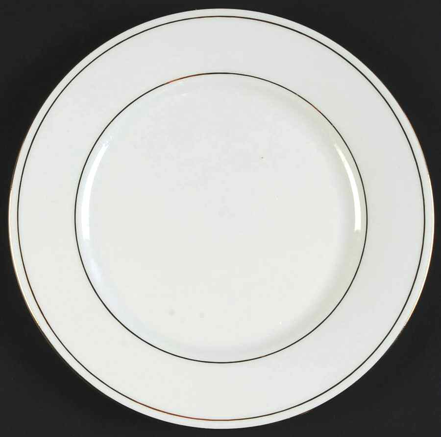 Anniversary Gold Salad Plate by Lynn's China-1