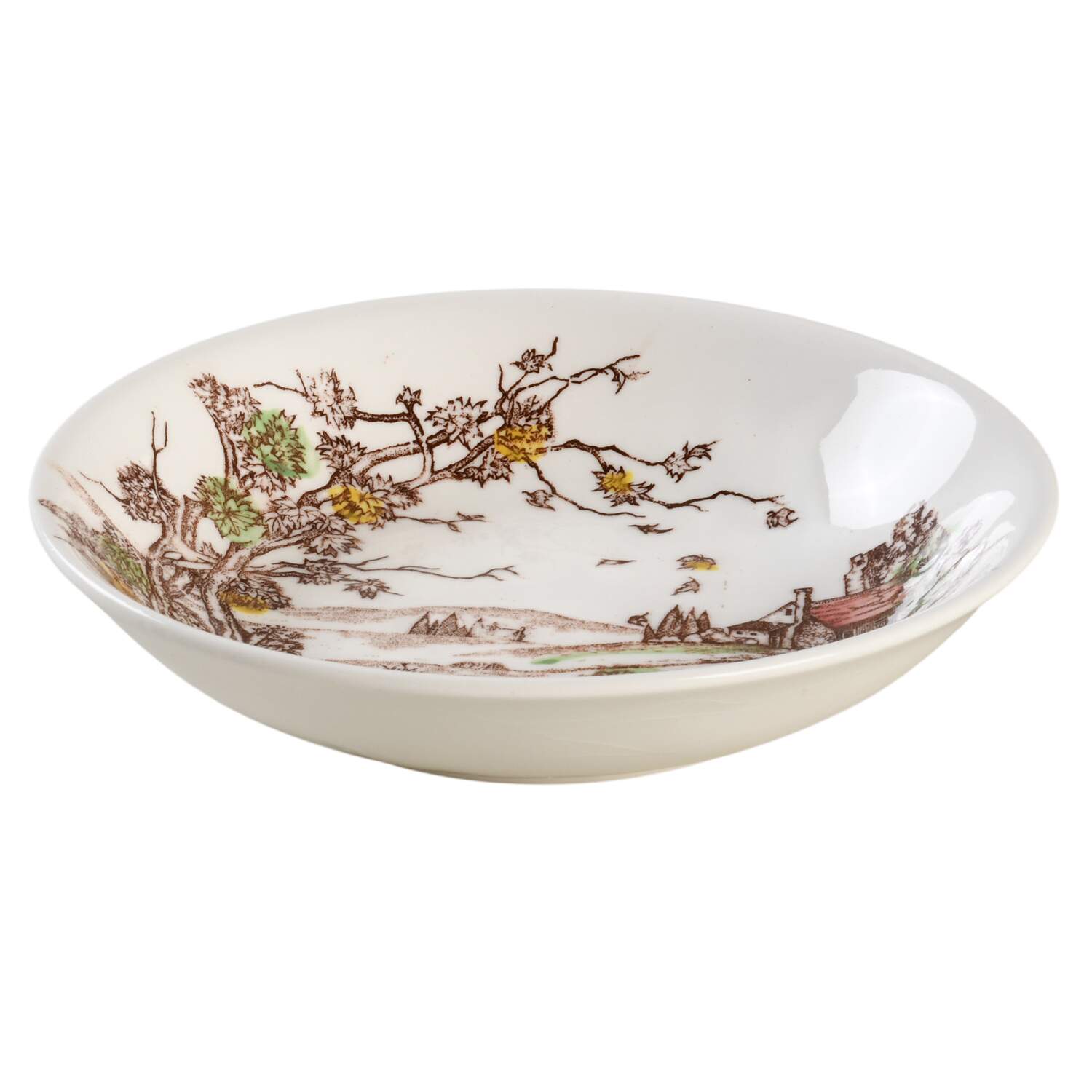 New England Autumn Fruit/Dessert (Sauce) Bowl by Lipper & Mann (L & M)-1