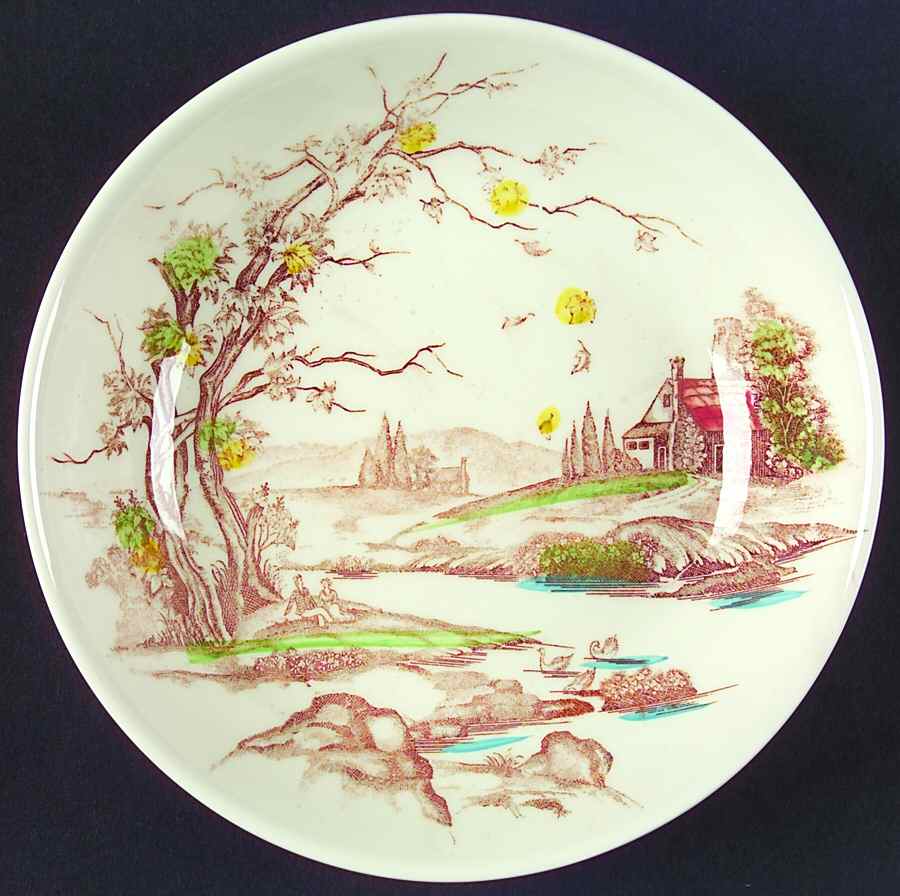 New England Autumn Coupe Soup Bowl by Lipper & Mann (L & M)-1