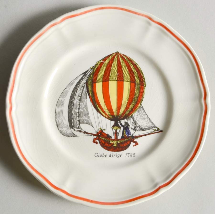 LON8 Bread & Butter Plate by Longchamp-1