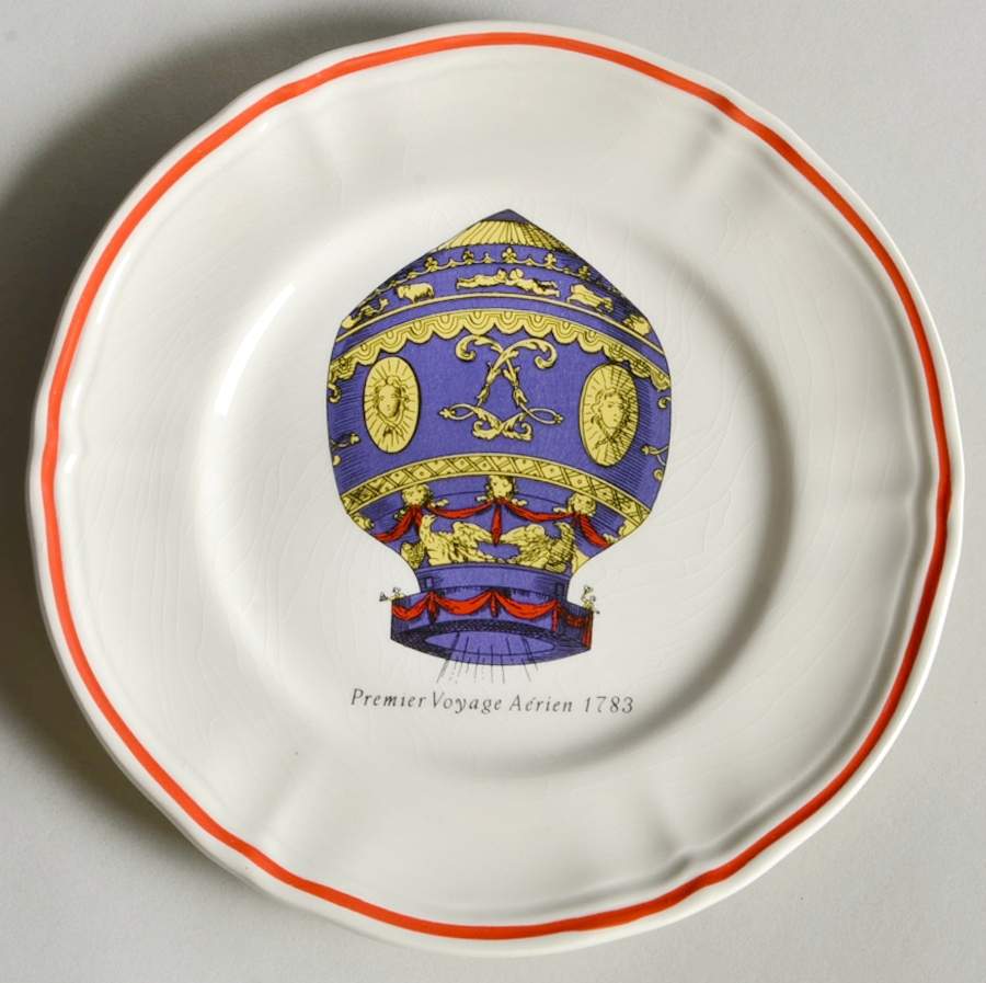 LON8 Bread & Butter Plate by Longchamp-1