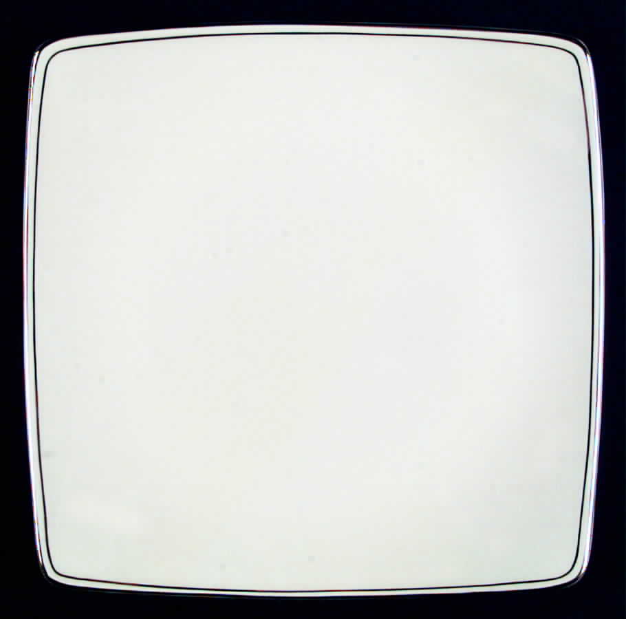 Federal Platinum Nouveau Square Accent Luncheon Plate by Lenox-1