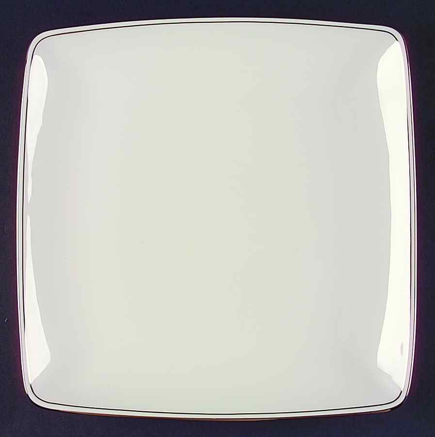 Federal Platinum Nouveau 11" Square Serving Platter by Lenox-1