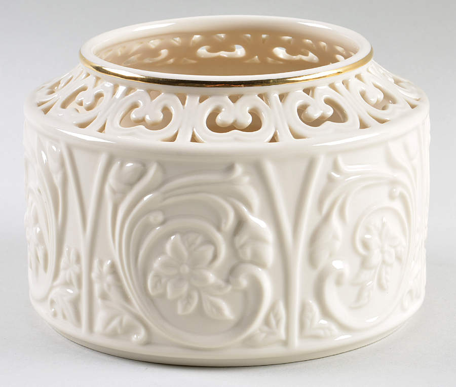Illuminations Collection Round Candlebox W/No Lid by Lenox-1