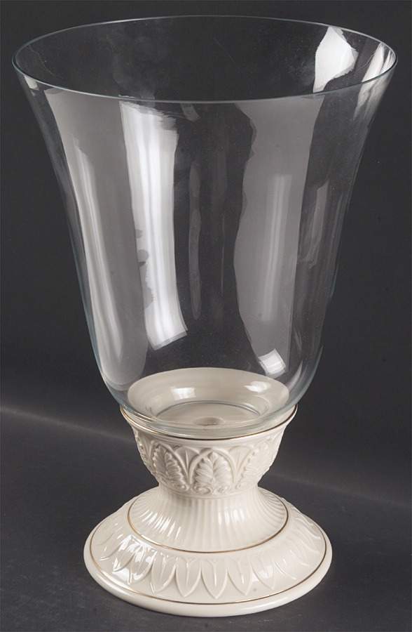 Illuminations Collection Hurricane Lamp & Globe by Lenox-1