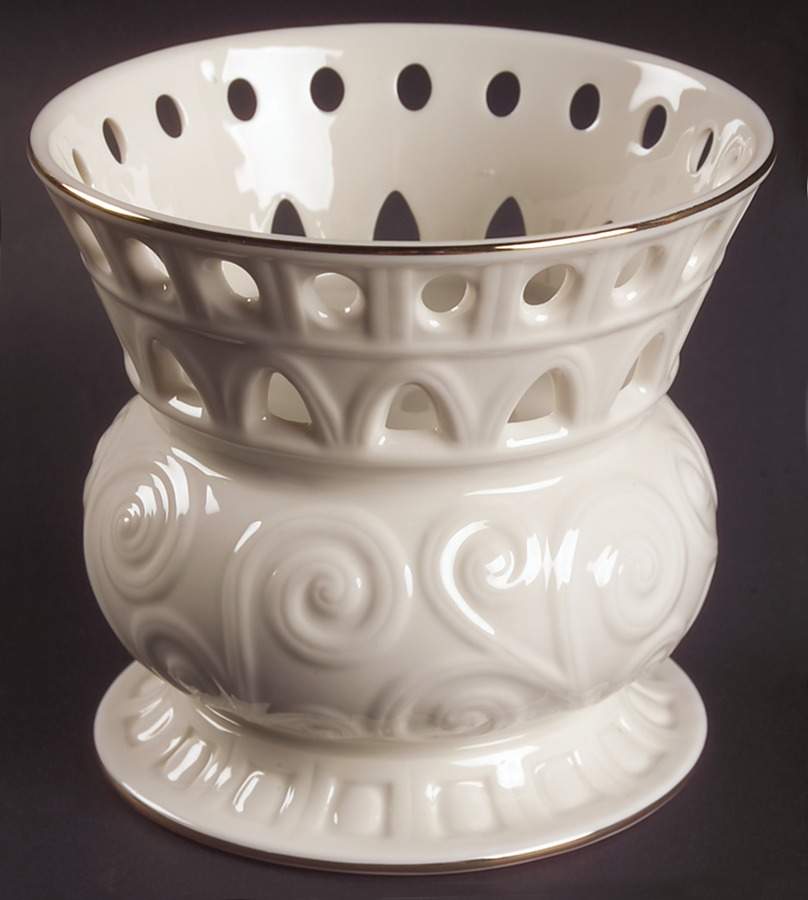 Illuminations Collection 4" Spiral Pillar Candleholder by Lenox-1