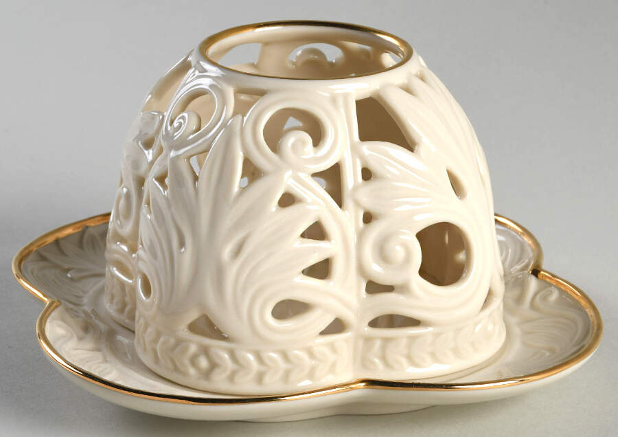 Illuminations Collection 2 Piece Luminary Tea Light by Lenox-1