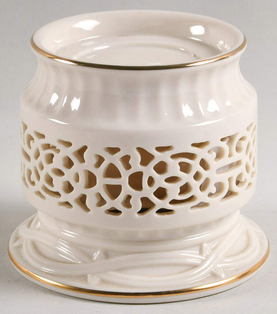 Illuminations Collection Hurricane Lamp No Globe by Lenox-1