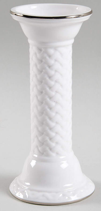 Illuminations Collection 6" Woven Candlestick by Lenox-1
