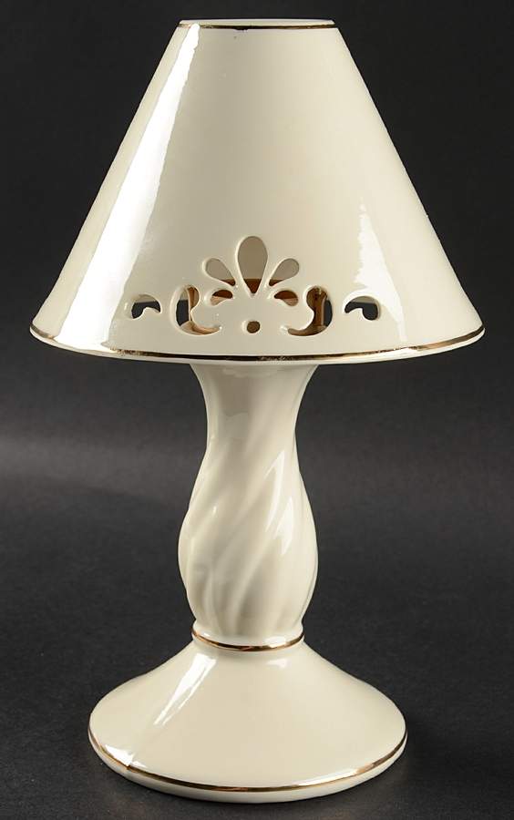 Illuminations Collection Candle Lamp & Shade by Lenox-1