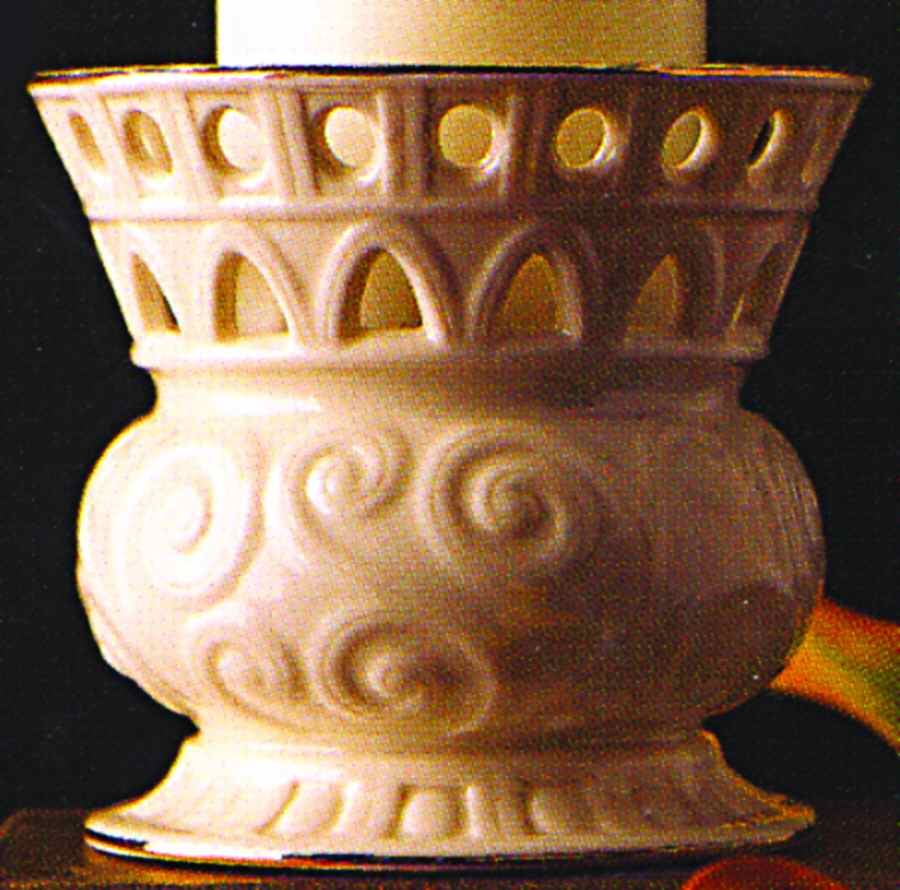 Illuminations Collection 6" Spiral Pillar Candleholder by Lenox-1