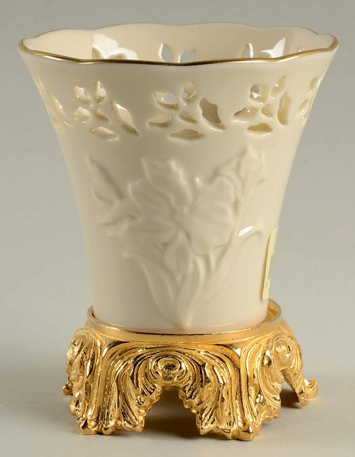 Illuminations Collection 3" Pierced Votive Candleholder with Metal Stand by Lenox-1