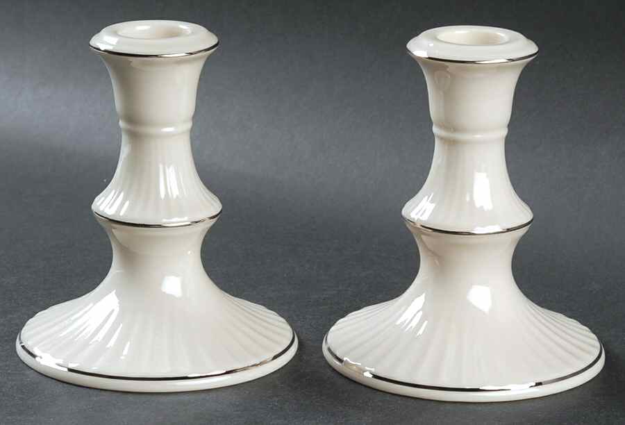 Illuminations Collection 4" Candlestick - Set of 2 by Lenox-1