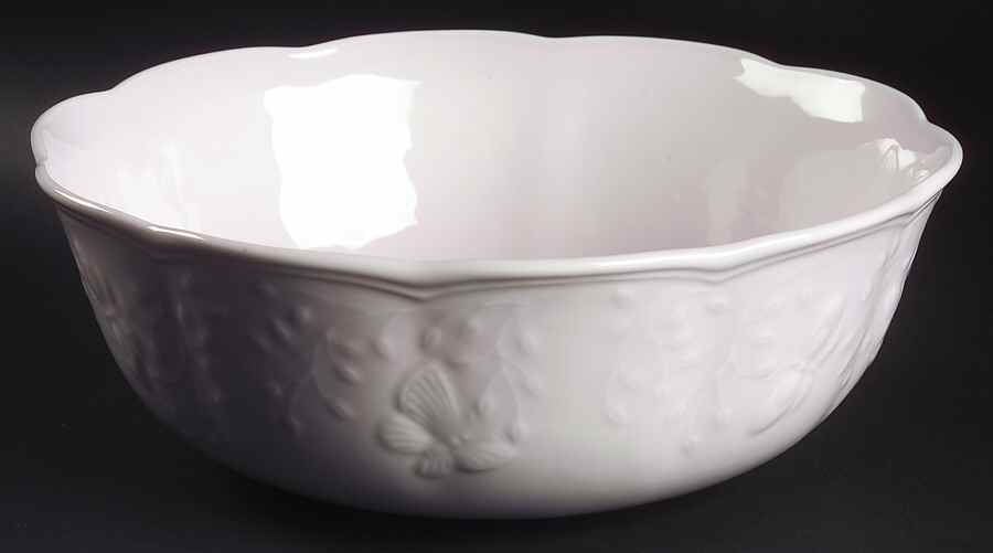 Butterfly Meadow Petal 10" Round Vegetable Bowl by Lenox-1
