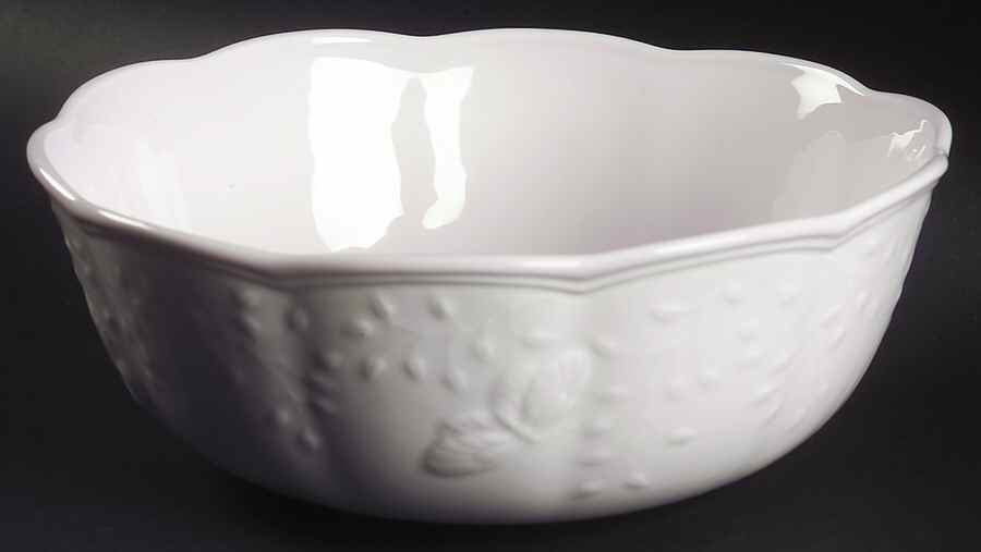 Butterfly Meadow Petal 9" Round Vegetable Bowl by Lenox-1