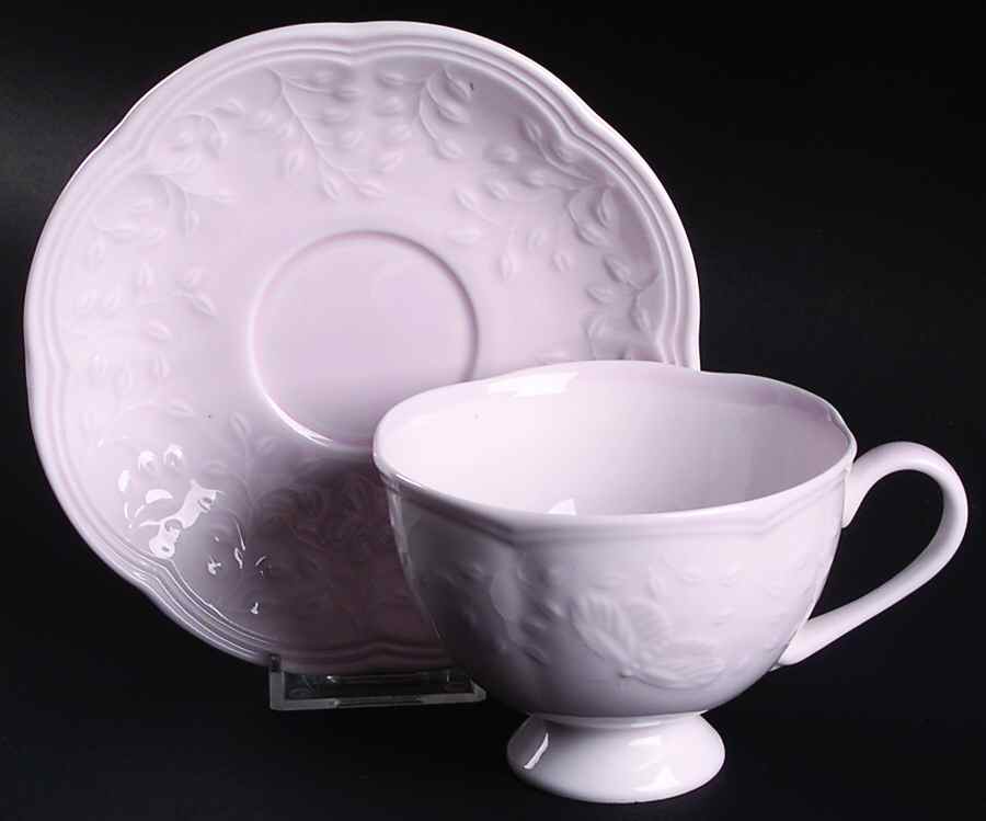 Butterfly Meadow Petal Footed Cup & Saucer Set by Lenox-1