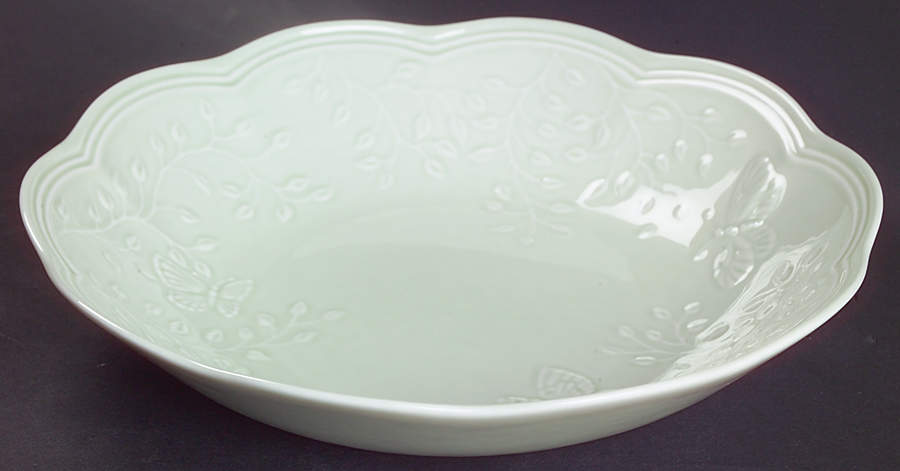 Butterfly Meadow Leaf 8" Soup/Pasta Bowl by Lenox-1