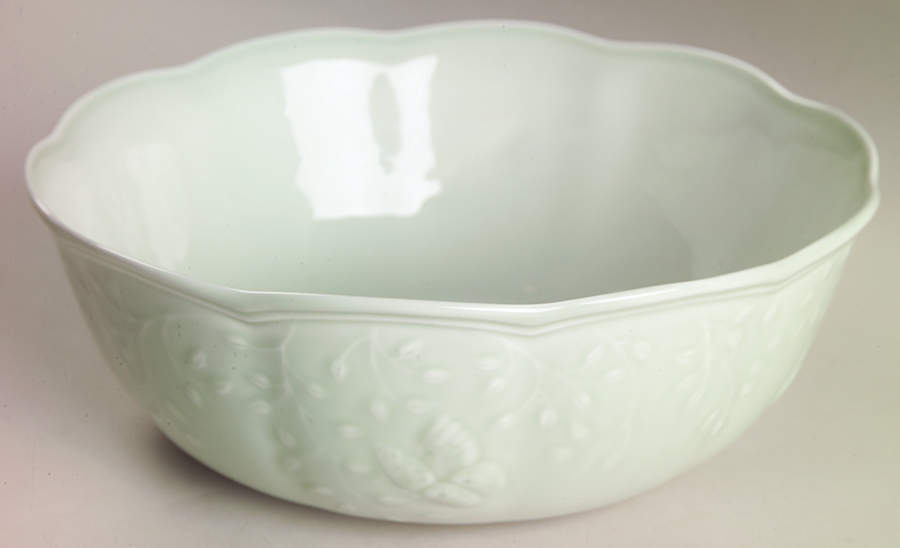 Butterfly Meadow Leaf 9" Round Vegetable Bowl by Lenox-1
