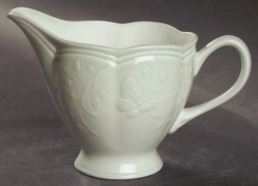 Butterfly Meadow Leaf Creamer by Lenox-1