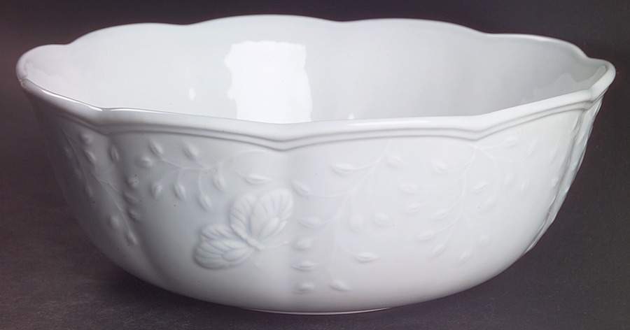 Butterfly Meadow Sky 9" Round Vegetable Bowl by Lenox-1