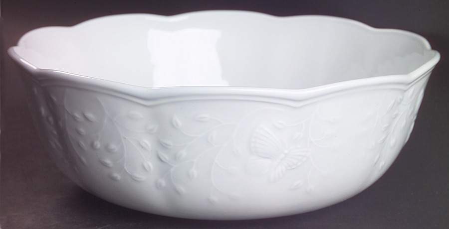 Butterfly Meadow Sky 10" Round Vegetable Bowl by Lenox-1