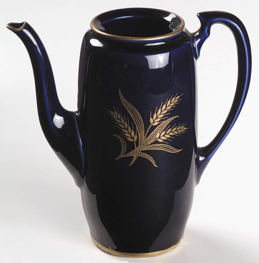 Wheat Blue Individual Teapot No Lid by Lenox-1