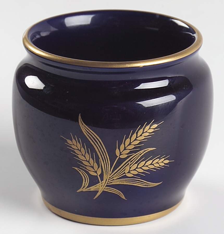 Wheat Blue Individual Open Sugar Bowl by Lenox-1