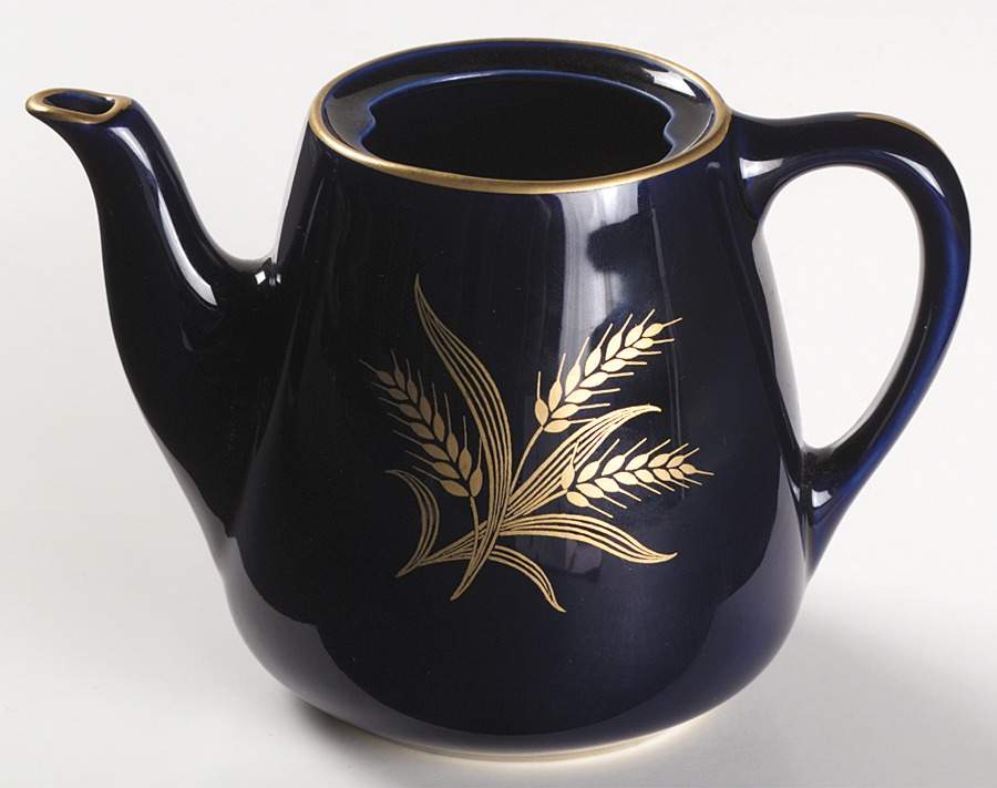 Wheat Blue Individual Coffee Pot No Lid by Lenox-1